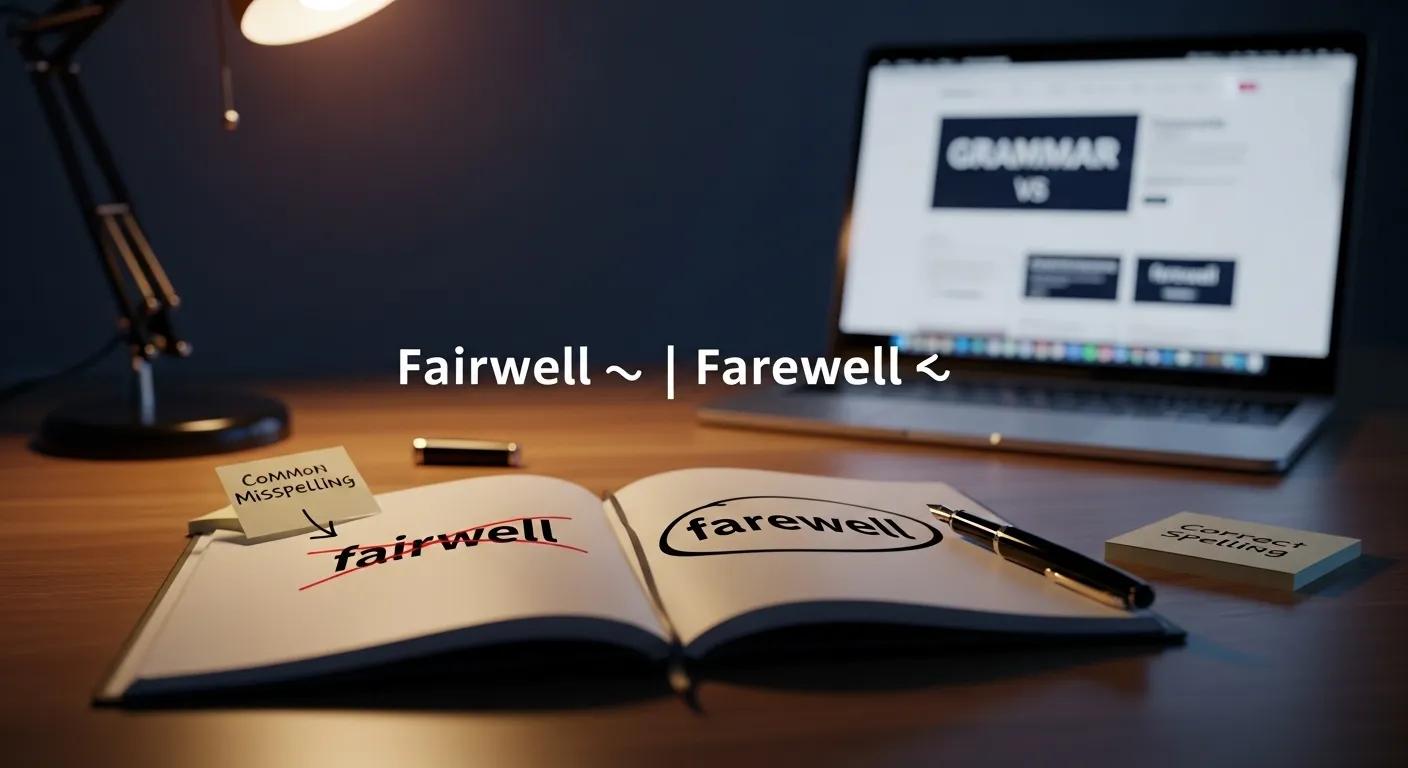 fairwell or farewell