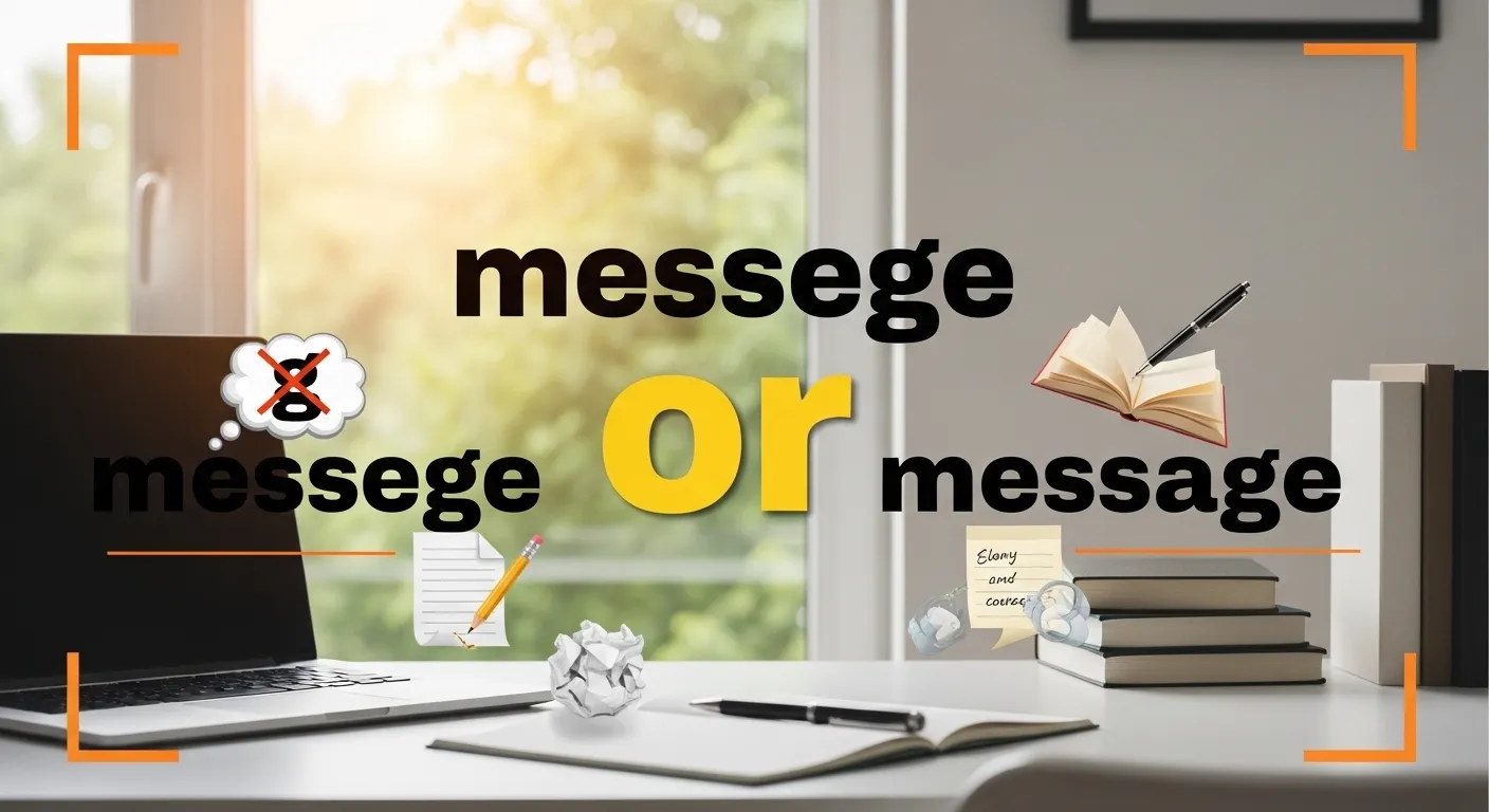 messege or message
