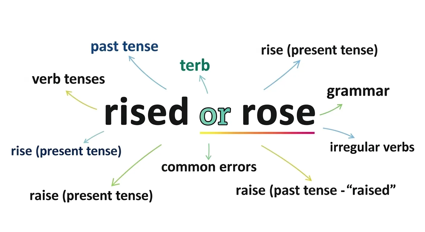 rised or rose