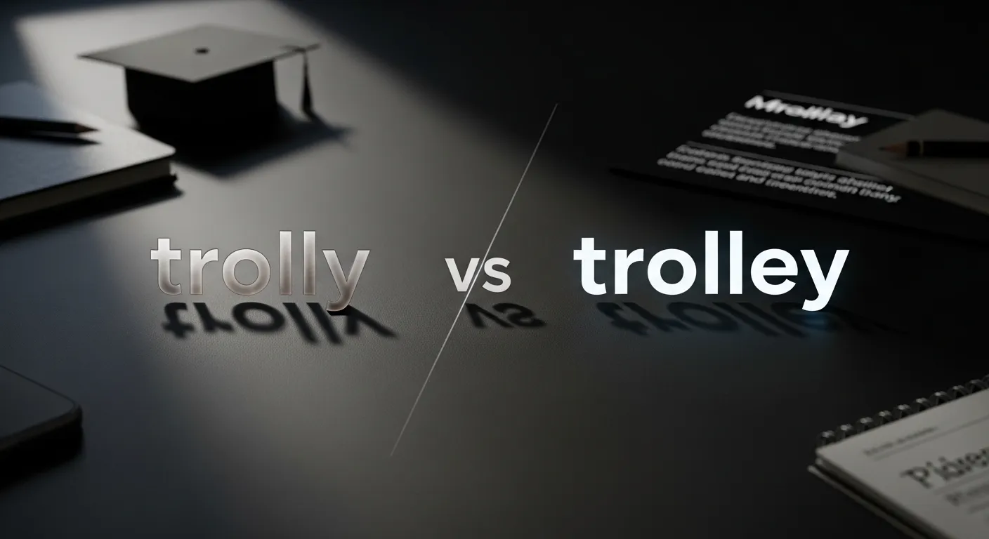 trolly or trolley