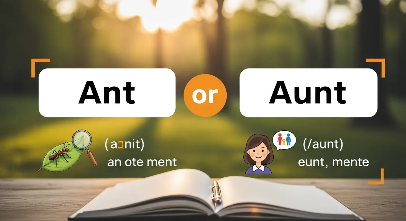 Ant or Aunt