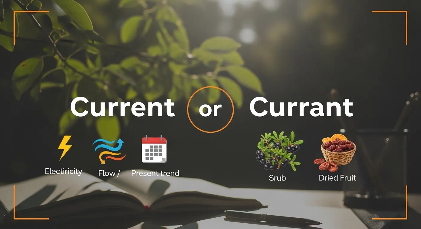 Current or Currant