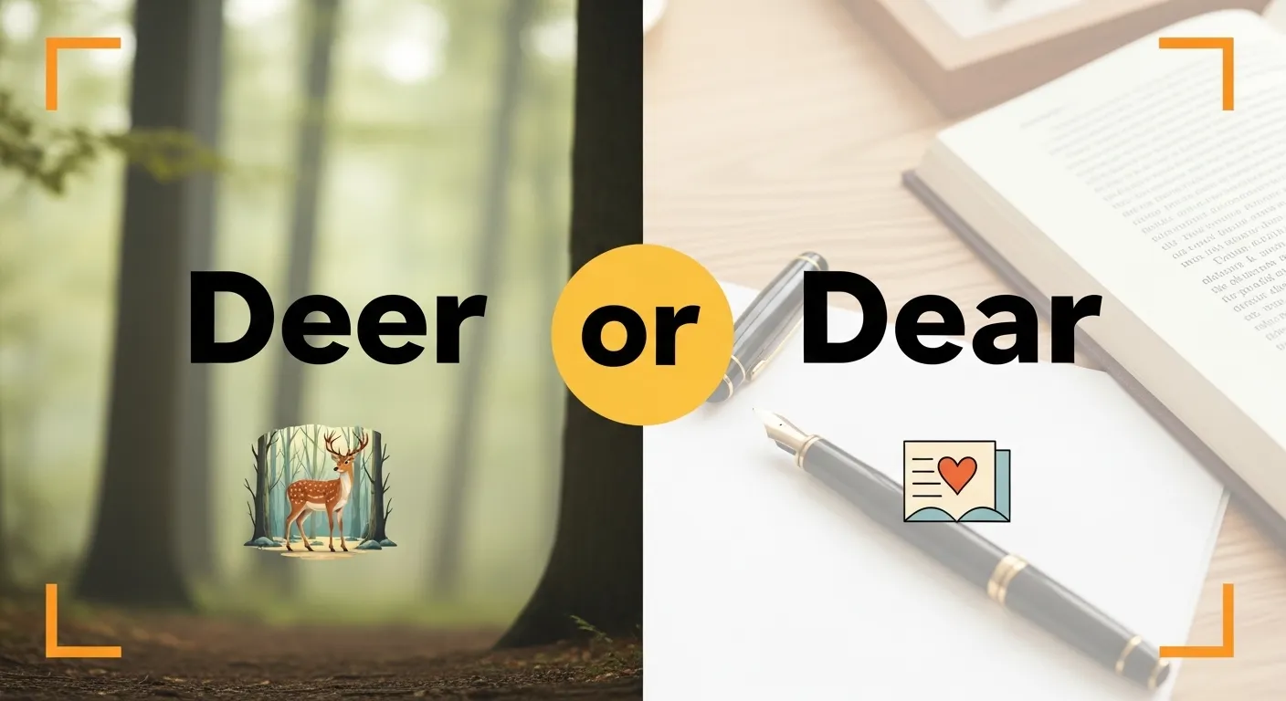 Deer or Dear