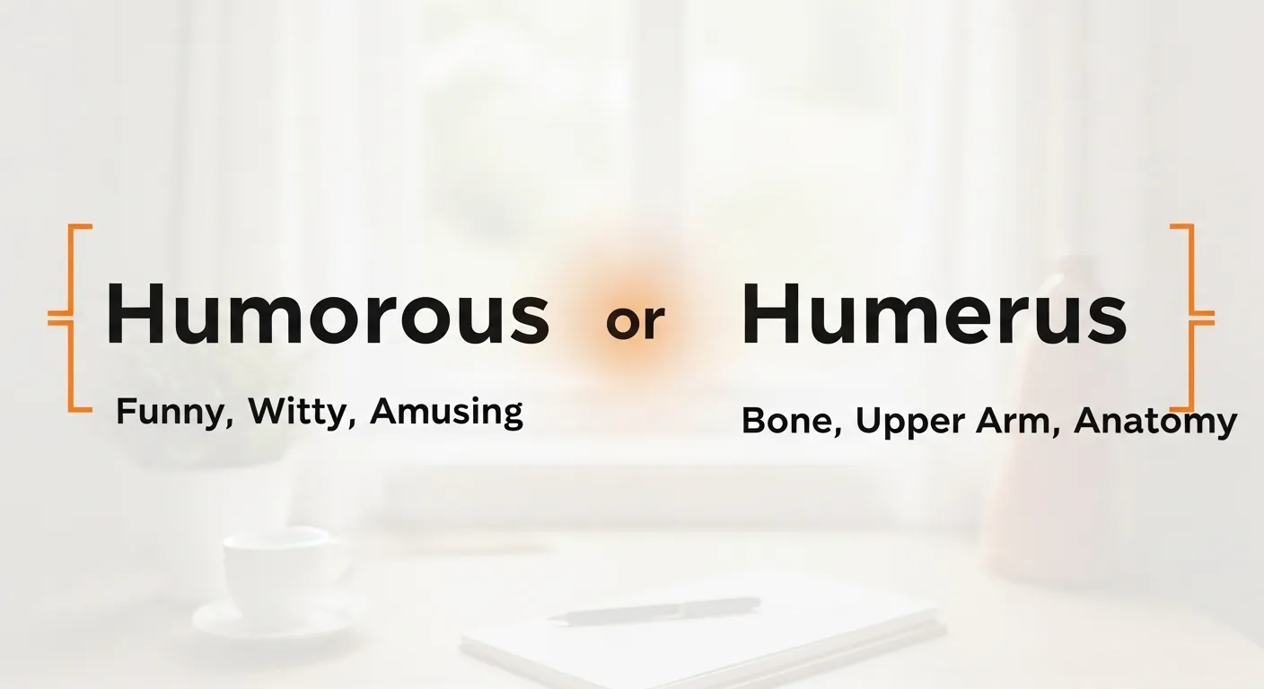 Humorous or Humerus