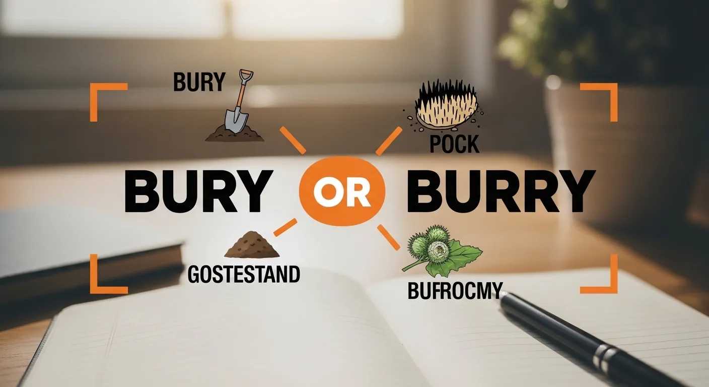 bury or burry