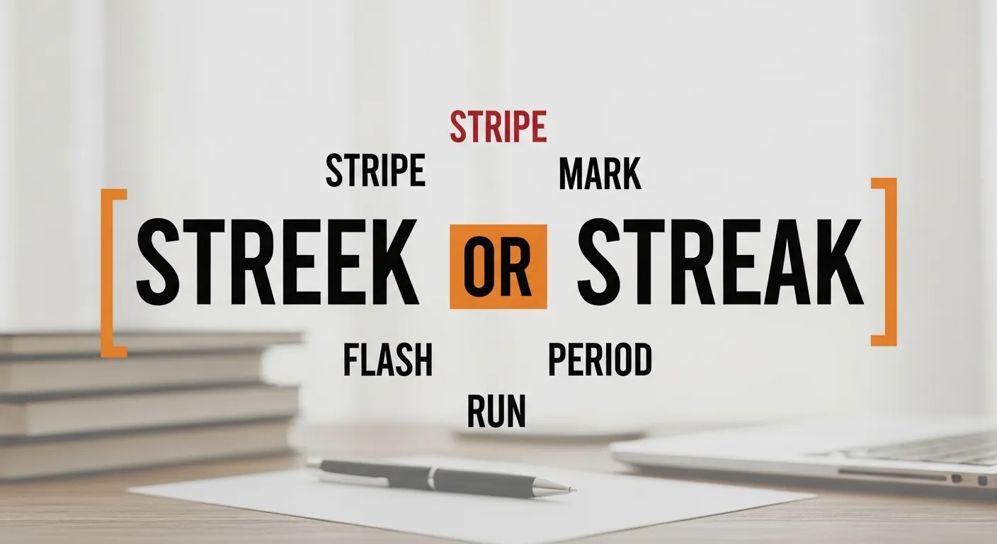 streek or streak