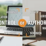 control or authority