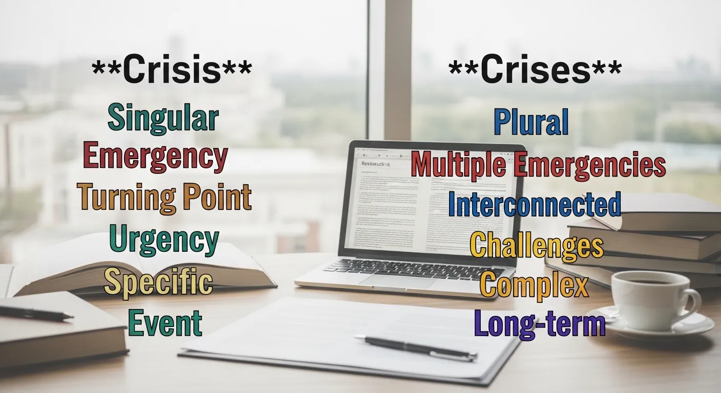 crisis or crises