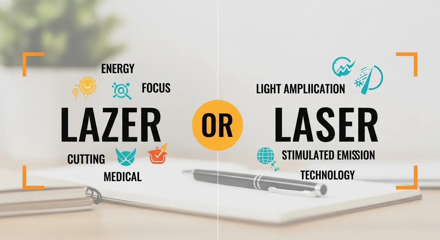lazer or laser