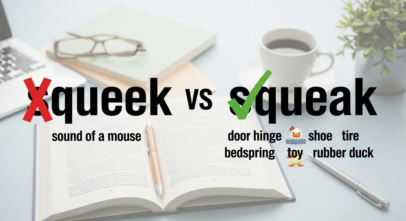 squeek or squeak