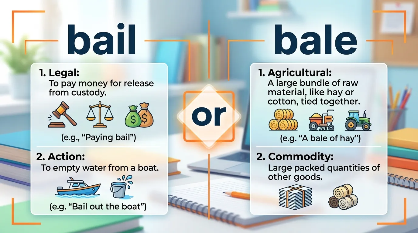 bail or bale