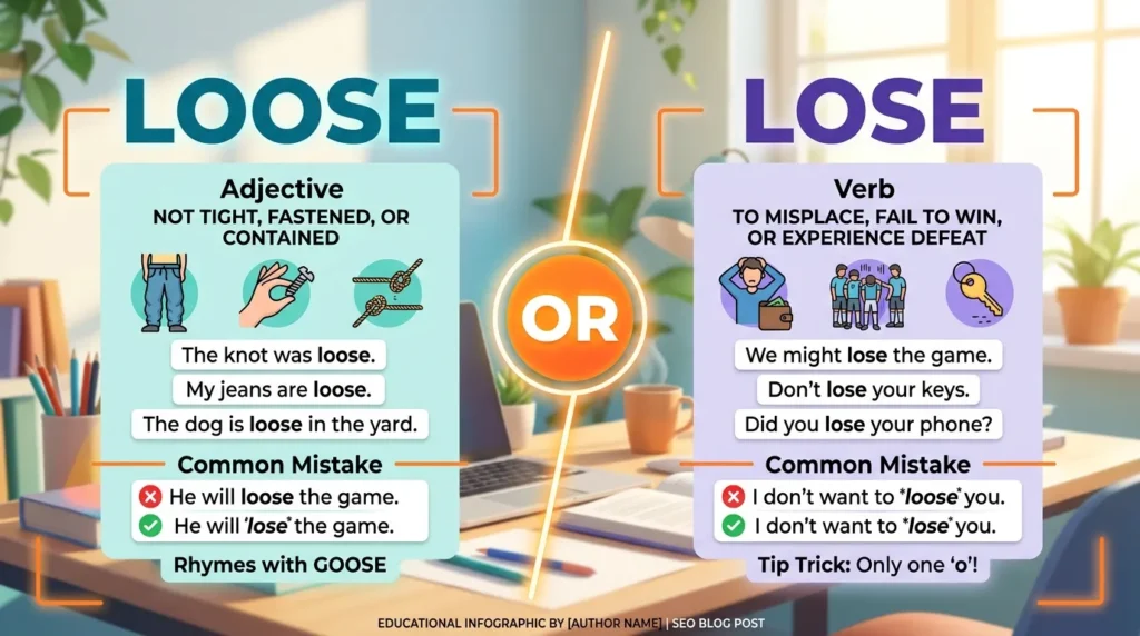 Common Mistakes with Loose or Lose