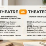 theatre or theater