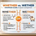whether or wether