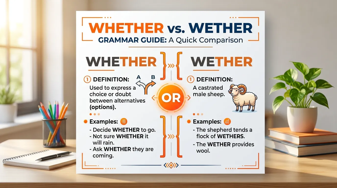 whether or wether